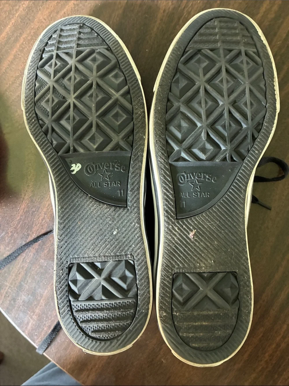 Gray High-Top Canvas Sneakers with Black Accents - Picture 2 of 4